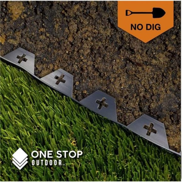 Instant Edging - 30ft No Dig Edging Kit, for Landscaping (30' Ft) - Picture 3 of 6